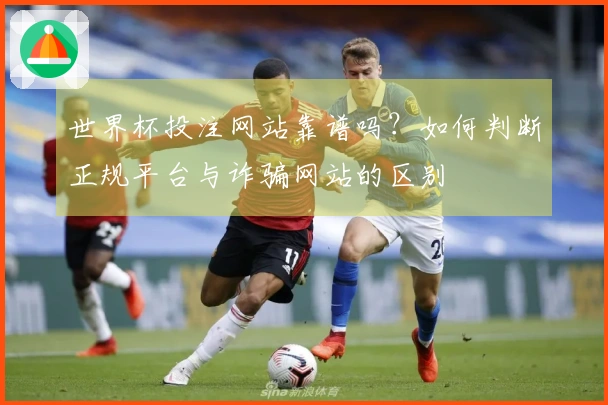 世界杯投注网站靠谱吗？如何判断正规平台与诈骗网站的区别