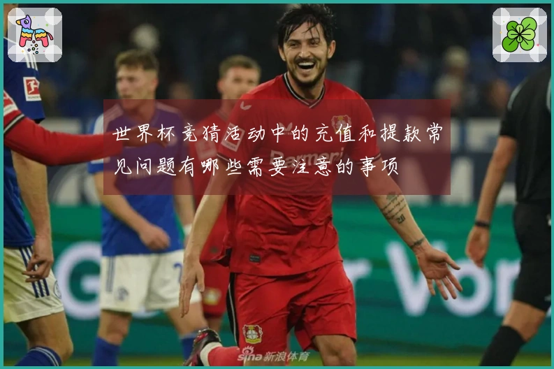 世界杯竞猜活动中的充值和提款常见问题有哪些需要注意的事项